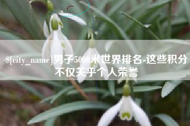 聊城男子5000米世界排名-这些积分不仅关乎个人荣誉