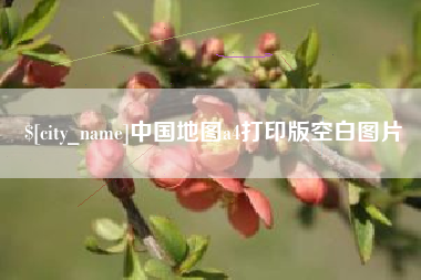 聊城中国地图a4打印版空白图片