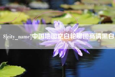 聊城中国地图空白轮廓图高清黑白