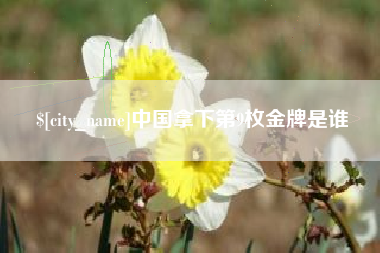 聊城中国拿下第9枚金牌是谁