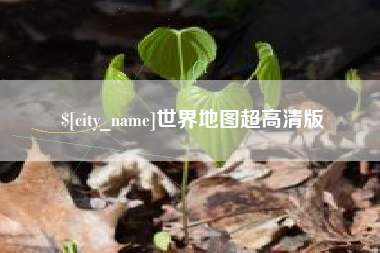 聊城世界地图超高清版
