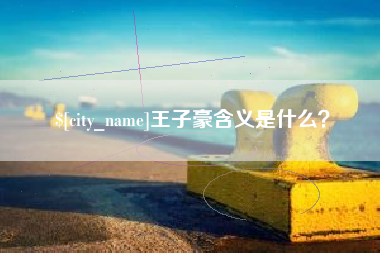 聊城王子豪含义是什么？