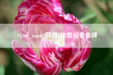 聊城获得9块奥运会金牌