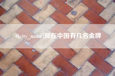 聊城现在中国有几名金牌