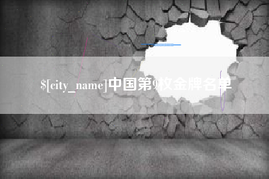 聊城中国第9枚金牌名单