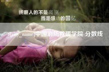 聊城中国消防救援学院 分数线