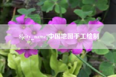 聊城中国地图手工绘制