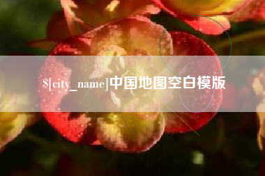 聊城中国地图空白模版