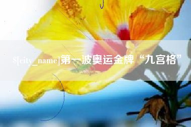 聊城第一波奥运金牌“九宫格”