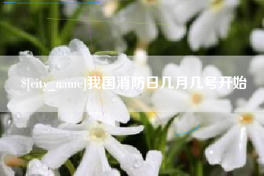 聊城我国消防日几月几号开始