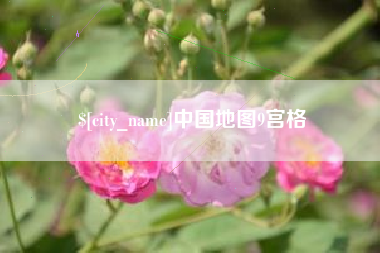 聊城中国地图9宫格