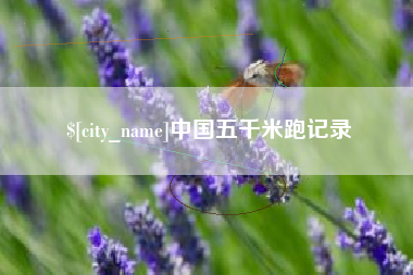聊城中国五千米跑记录